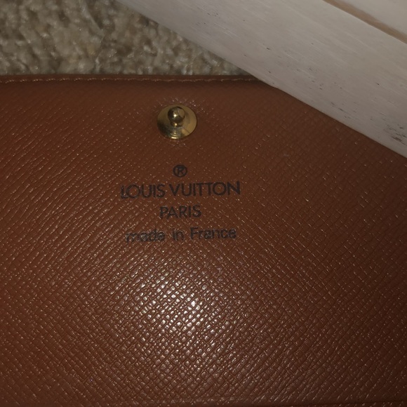 🌺Authentic LOUIS VUITTON Vintage Porte-Monnaie Tresor Canvas Wallet🌺 - Picture 2 of 7